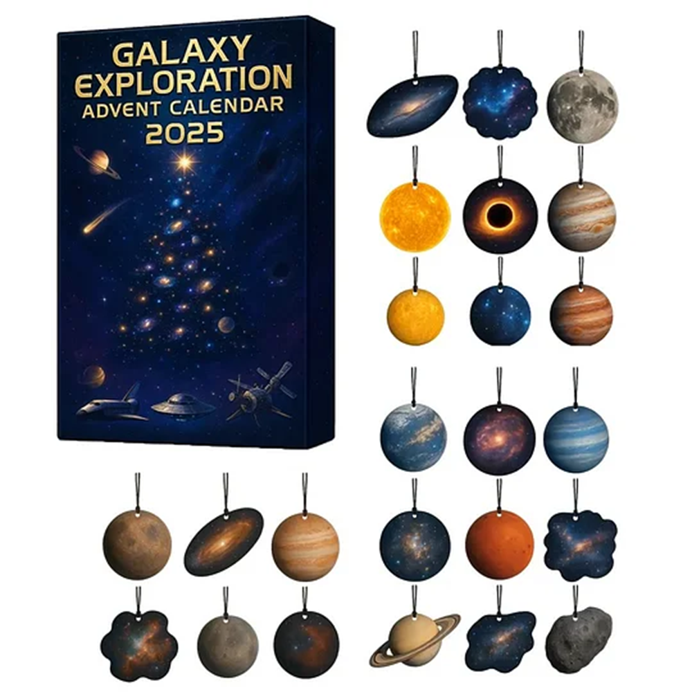 Galaxy Exploration Advent Calendar 2025 Countdown to Christmas Secret Santa Ideas For Her