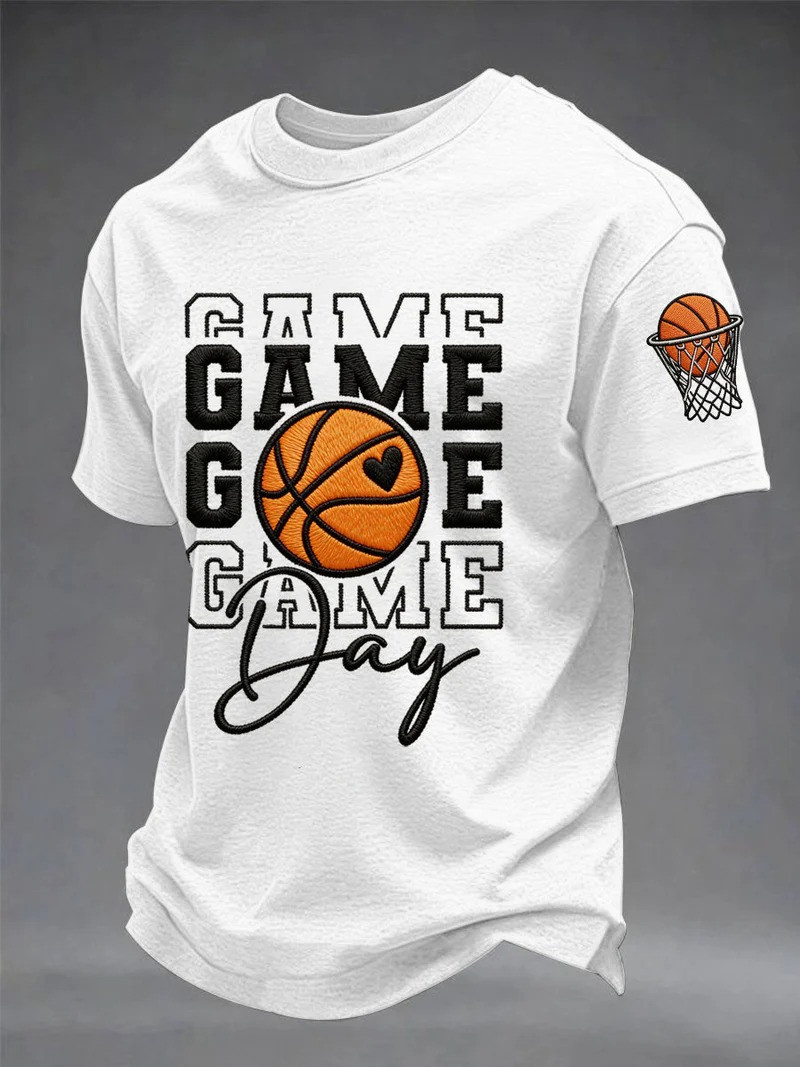 Game Day Basketball Graphic Tee March Madness 2026 NCAA Fan Gear T-Shirt Best Gift For Basketball Lovers