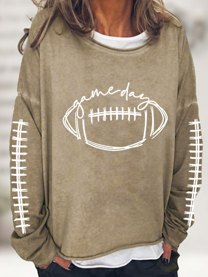 Game Day Football Sweatshirt Football Fan Sweatshirt Unique Gifts For Football Player