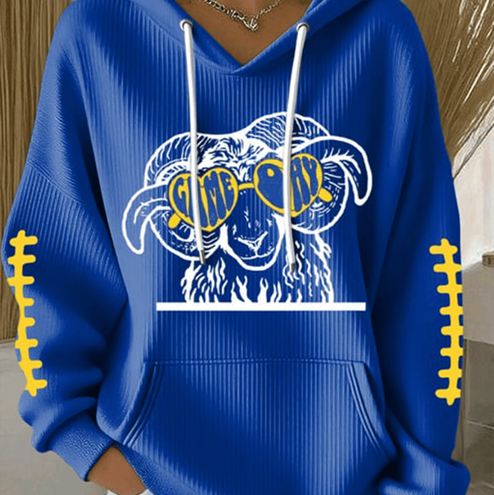 Game Day Los Angeles Rams Hoodie Football Clothing Mob Squad Gift Ideas