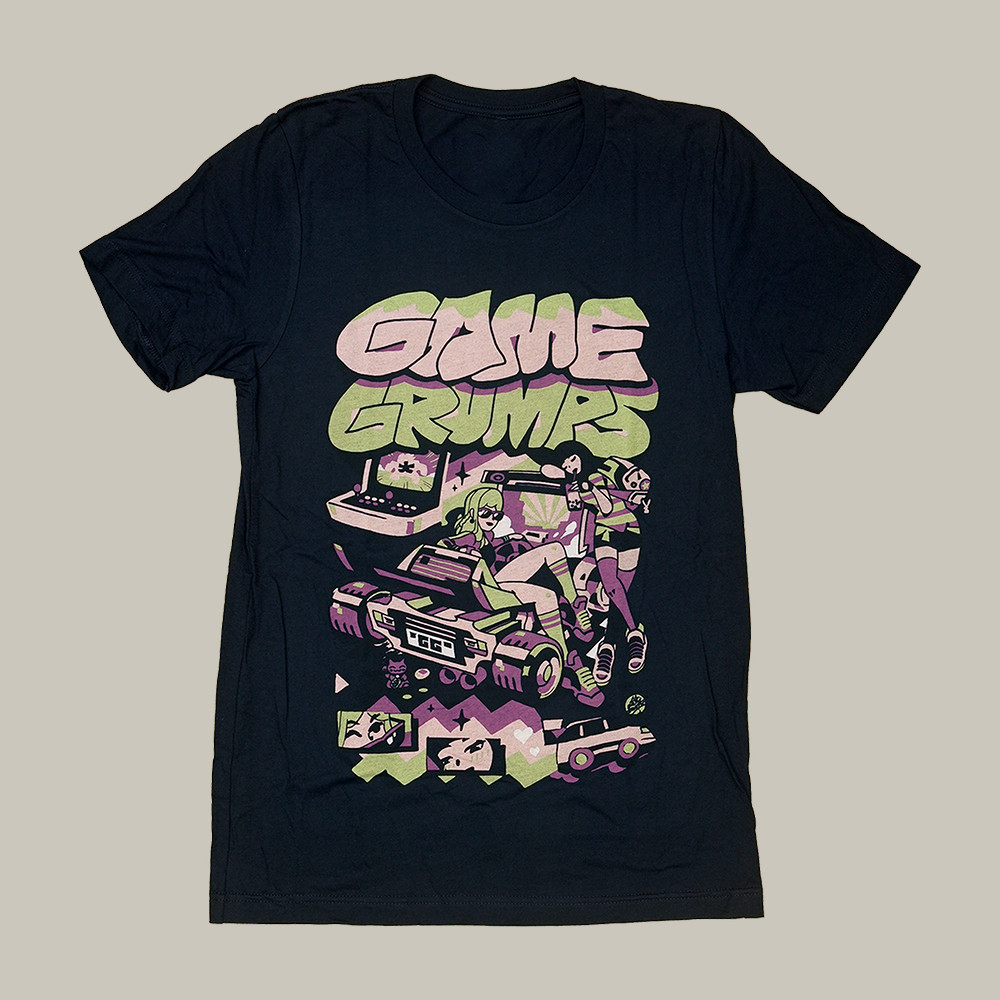 Game Grumps Arcade T-Shirt Game Grumps Clothes Present Idea For Game Enthusiasts