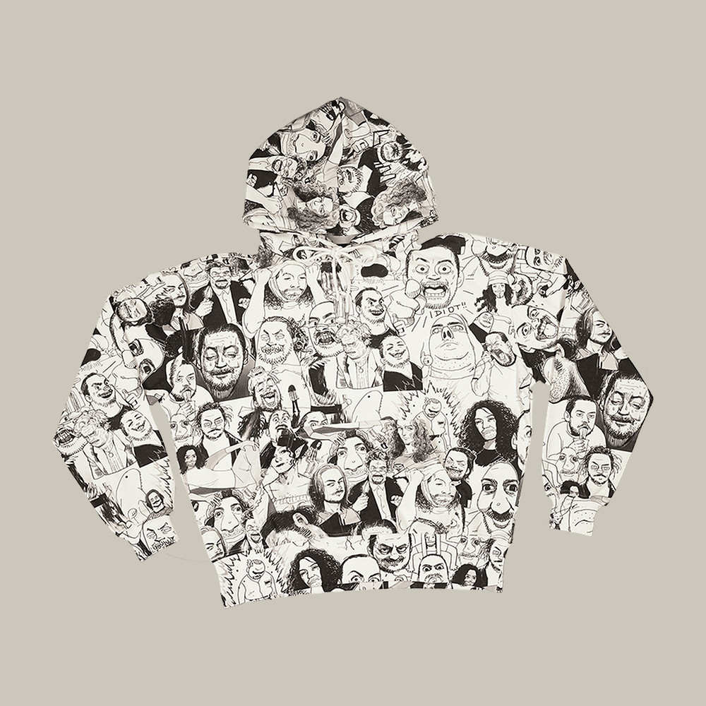 Game Grumps Grump All Over Hoodie Game Grumps Hooded Sweatshirt Fan Gift For Him