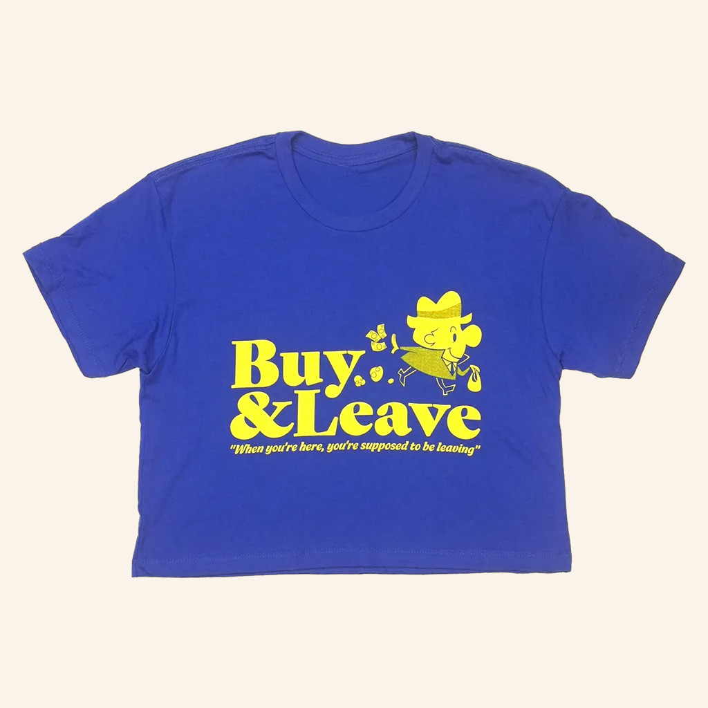 Game Grumps Merch Buy And Leave Cropped T-Shirt Christmas Gifts For Girlfriend Game Grumps Merch Buy And Leave Cropped T-Shirt Christmas Gifts For Girlfriend