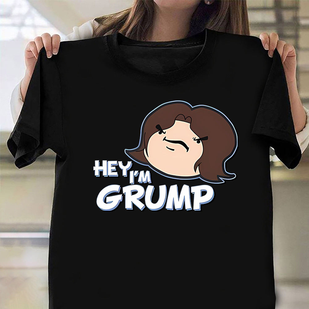 Game Grumps Merch T-Shirt Hey I'm Grump Shirt Funny Game Grumps Tour Merchandise