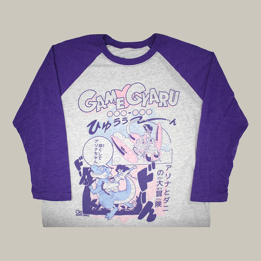 Game Gyaru Manga Ch. Raglan Game Grumps Apparel Funny Gift For Fans