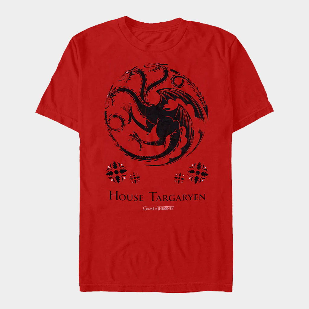 Game Of Thrones Merch House Of Targaryen T-Shirt Game Of Thrones Shirt Birthday Gift For Him