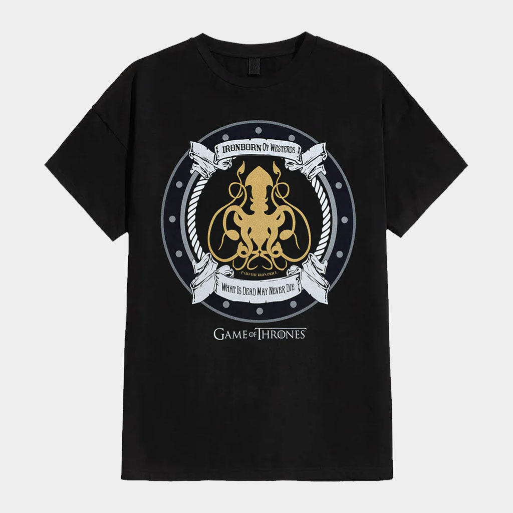 Game Of Thrones Merch Iron Born T-Shirt Game Of Thrones Shirt Gift Ideas For Son