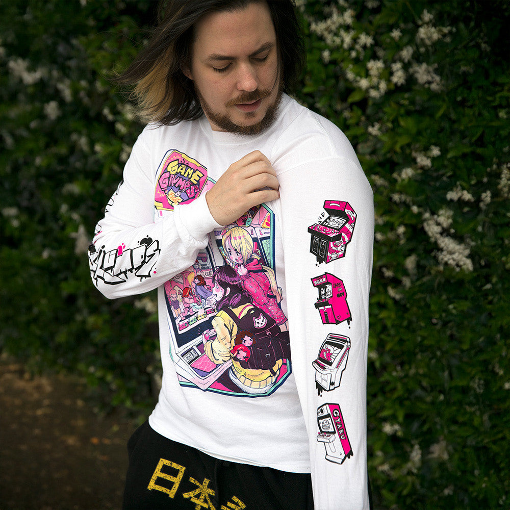 Gamegrumps Merch Game Grumps Arcade Long Sleeve T-Shirt Gifts For Fans Gamegrumps Merch Game Grumps Arcade Long Sleeve T-Shirt Gifts For Fans