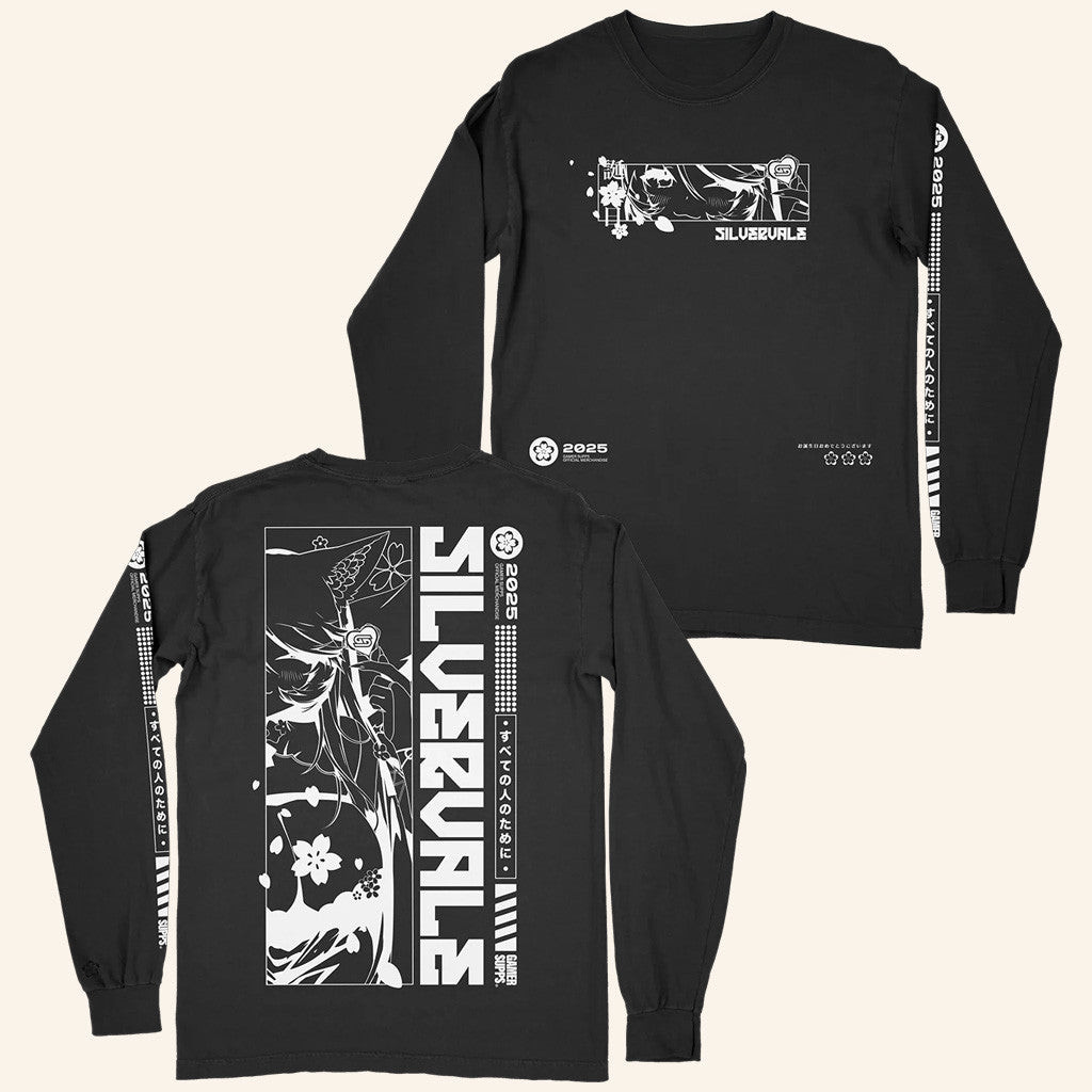 Gamer Supps Merch Silvervale Birthday Long Sleeve T-Shirt Best Gifts For Husband Gamer Supps Merch Silvervale Birthday Long Sleeve T-Shirt Best Gifts For Husband