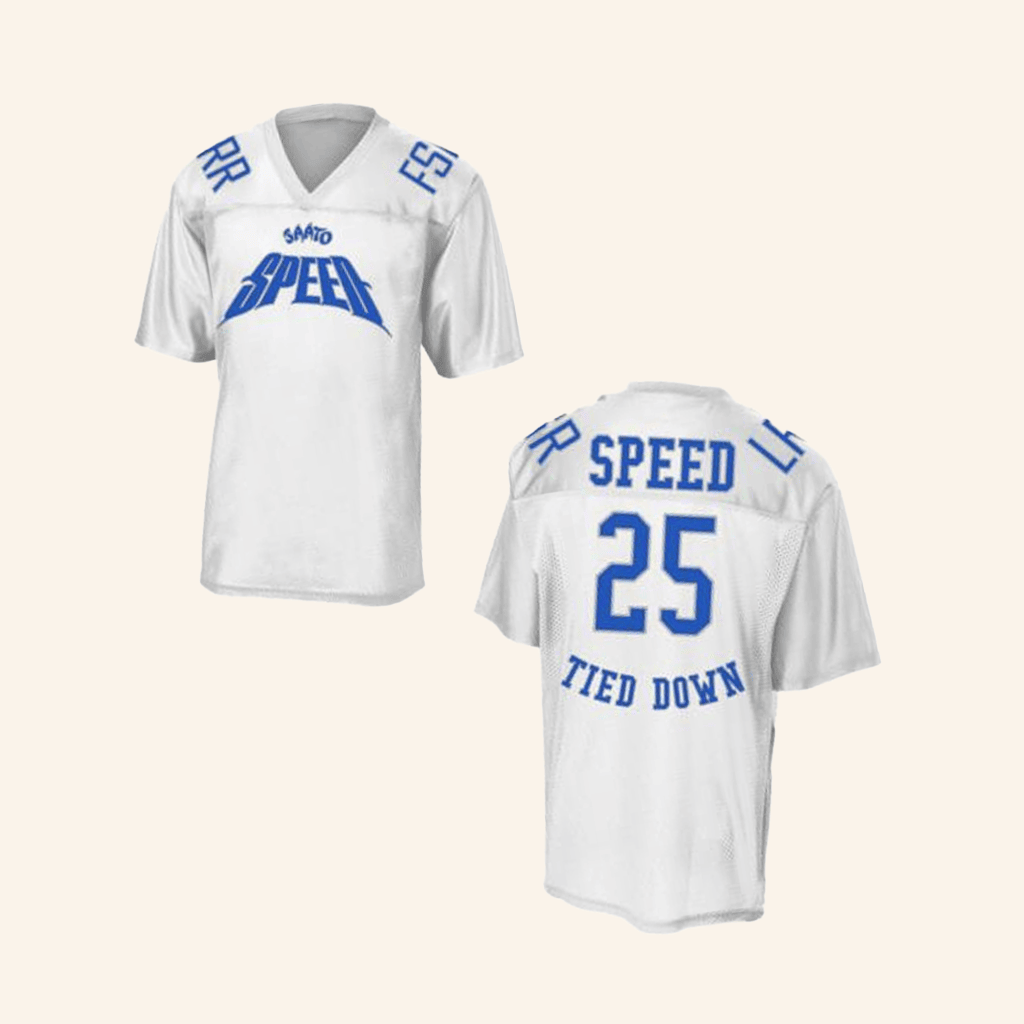 Gang Called Speed Merch Tied Down 25 White Jersey Gifts For Husband Gang Called Speed Merch Tied Down 25 White Jersey Gifts For Husband