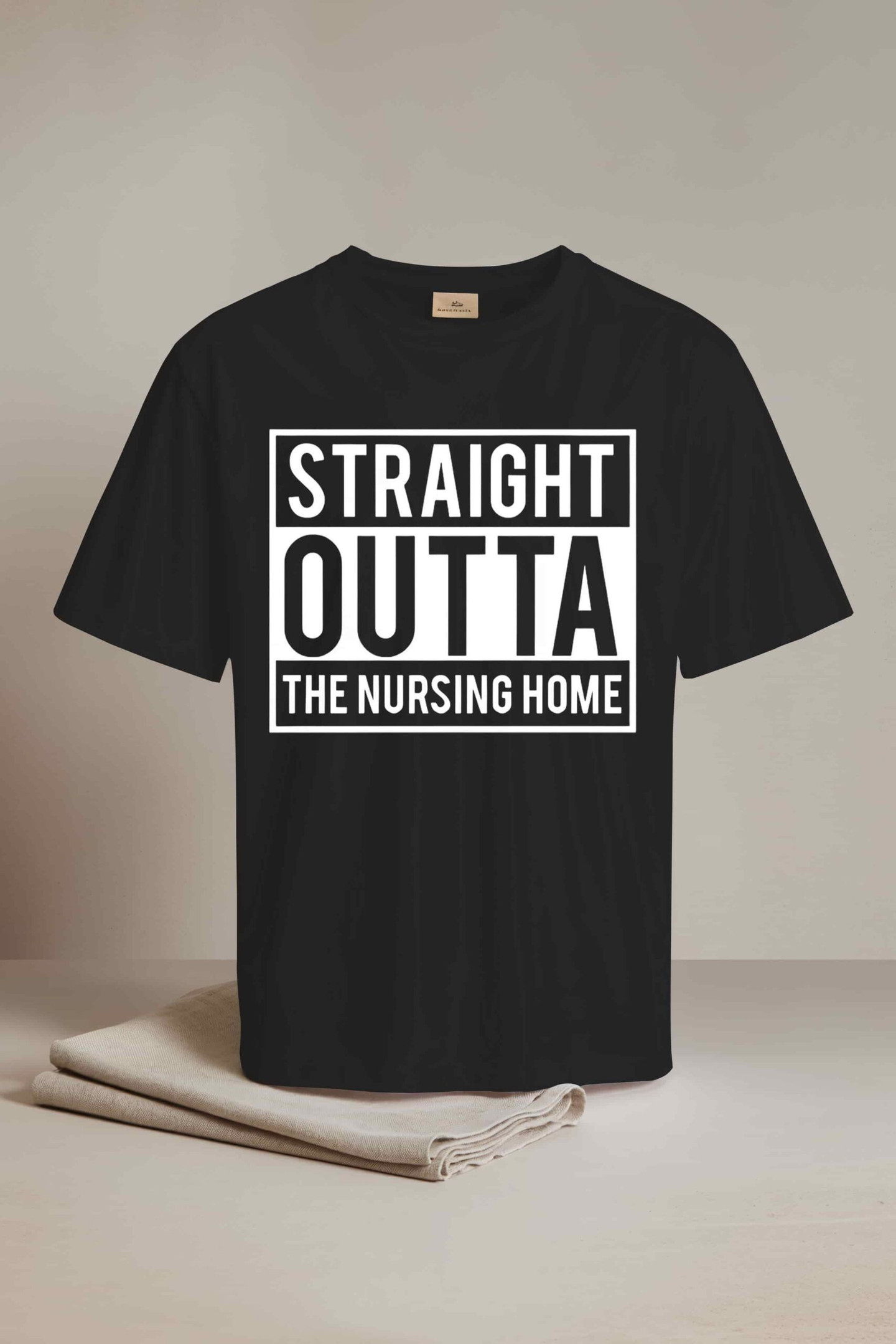 Gangster Granny Straight Outta The Nursing Home Shirt Gifts For Friends