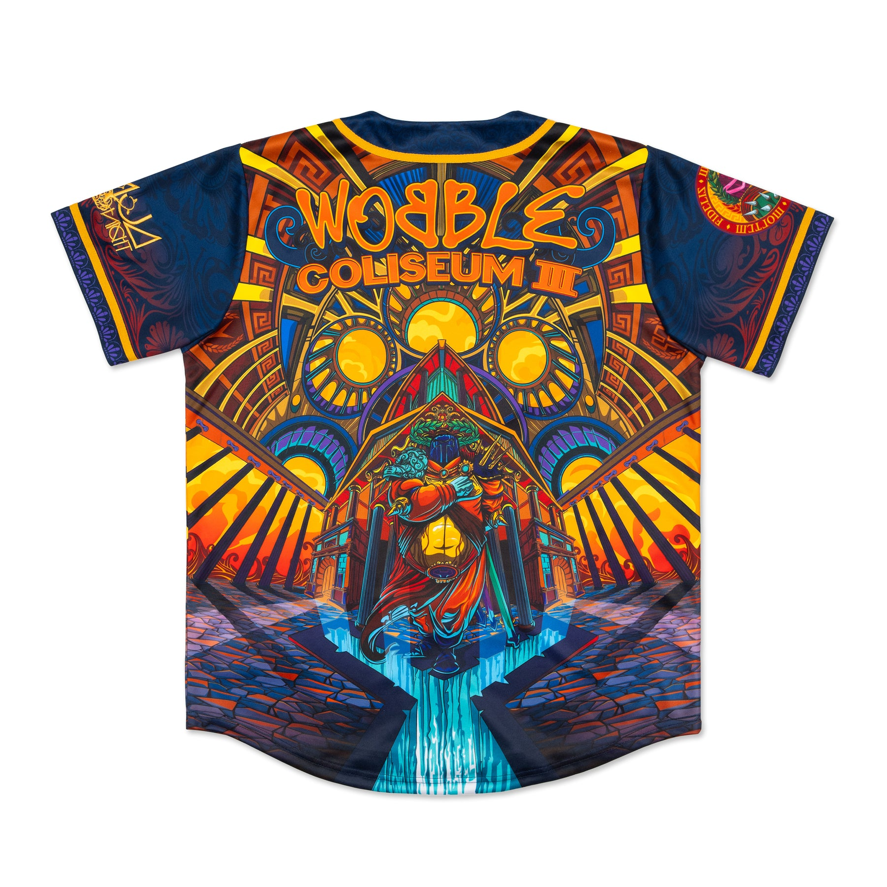 Ganja White Night Merch Baseball Jersey Wobble Coliseum III Baseball Jersey Father's Day Gift for Dad Ganja White Night Merch Baseball Jersey Wobble Coliseum III Baseball Jersey Father's Day Gift for Dad