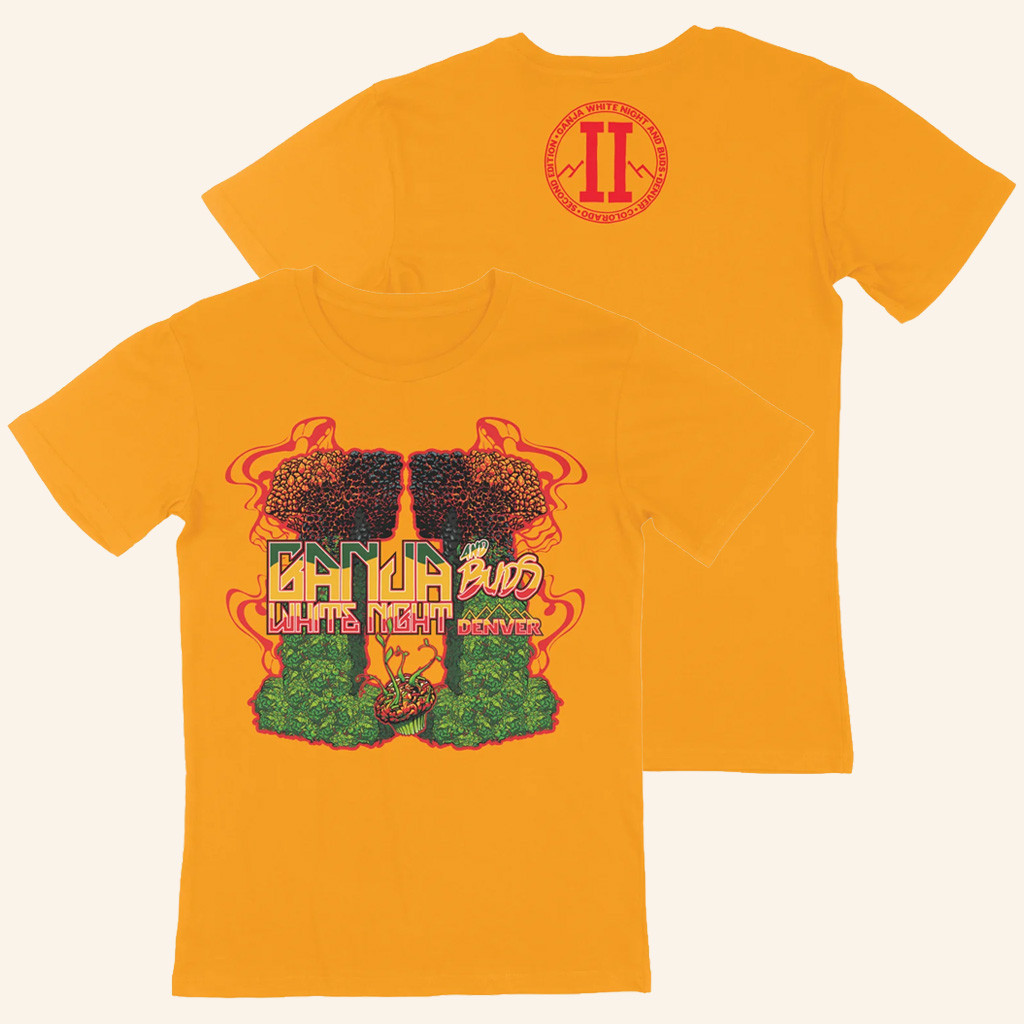 Ganja White Night Merch GWN And Buds T-Shirt Unique Gifts For Music Lovers