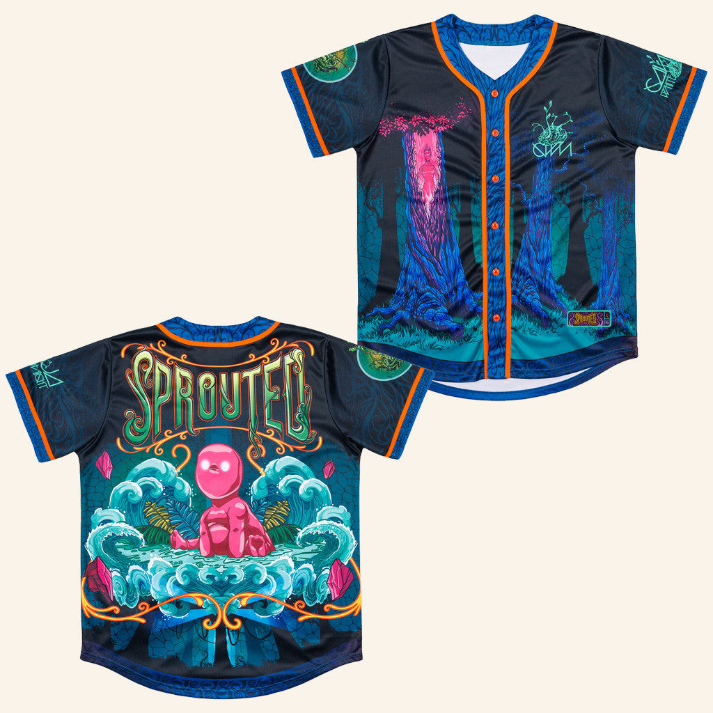 Ganja White Night Merch Sprouted Tour Baseball Jersey Music Related Gifts For Guys Ganja White Night Merch Sprouted Tour Baseball Jersey Music Related Gifts For Guys