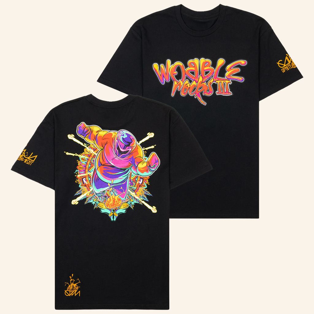 Ganja White Night Merch Wobble Rocks III T-Shirt Gift Ideas For Music Lovers