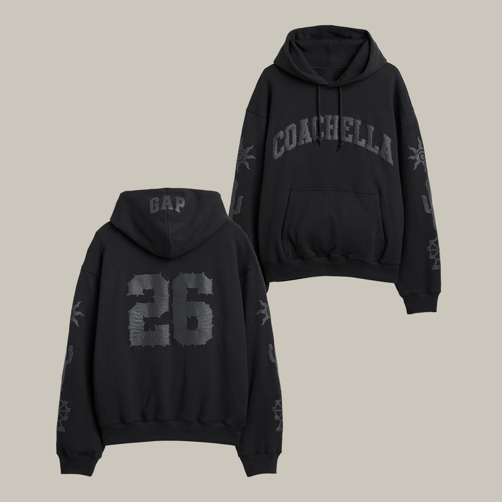 Gap Coachella Music Festival Hoodie Coachella Festival Apparel Present For Him