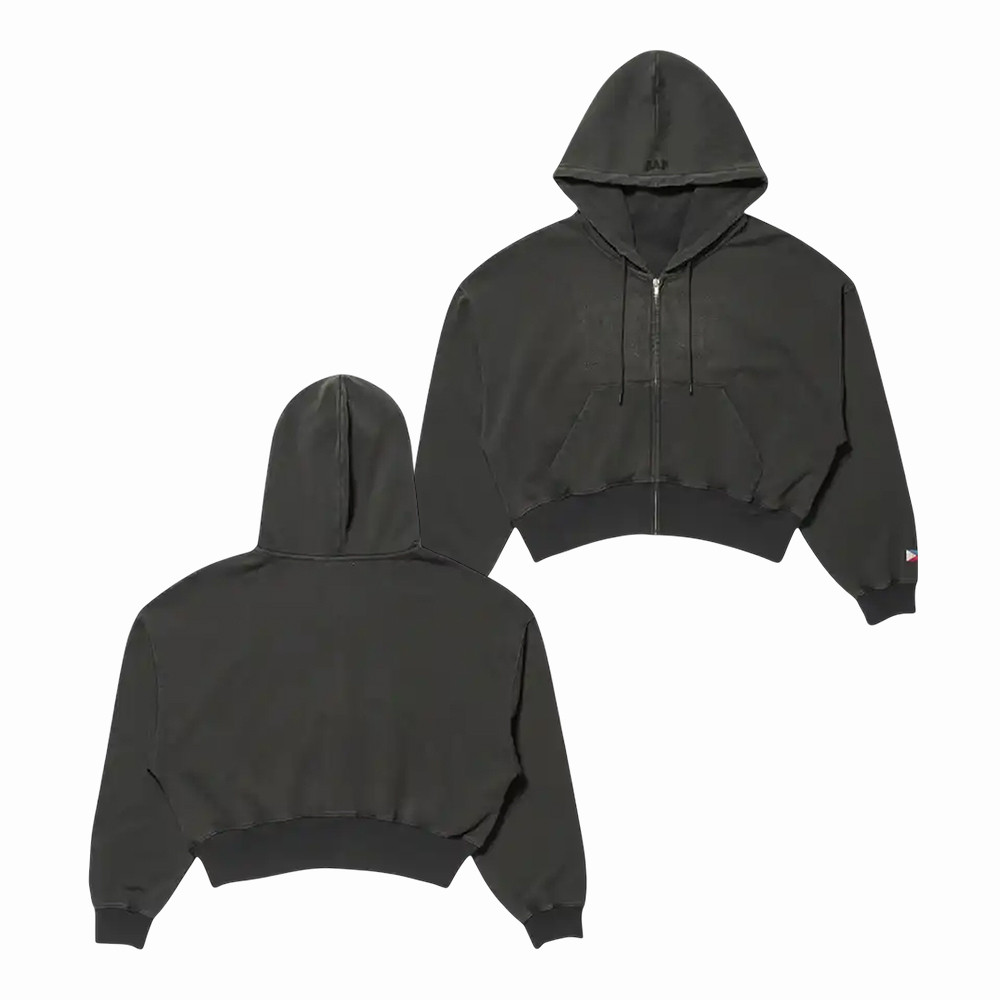 Gap x Katseye Sophia Crop Top Zip Hoodie Kpop Music Concert Merch Great Gift For Friends