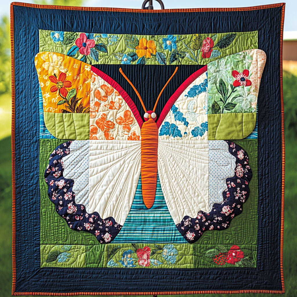 Garden Breeze Quilted Blanket Bed Room Decor Butterfly Christmas Gifts