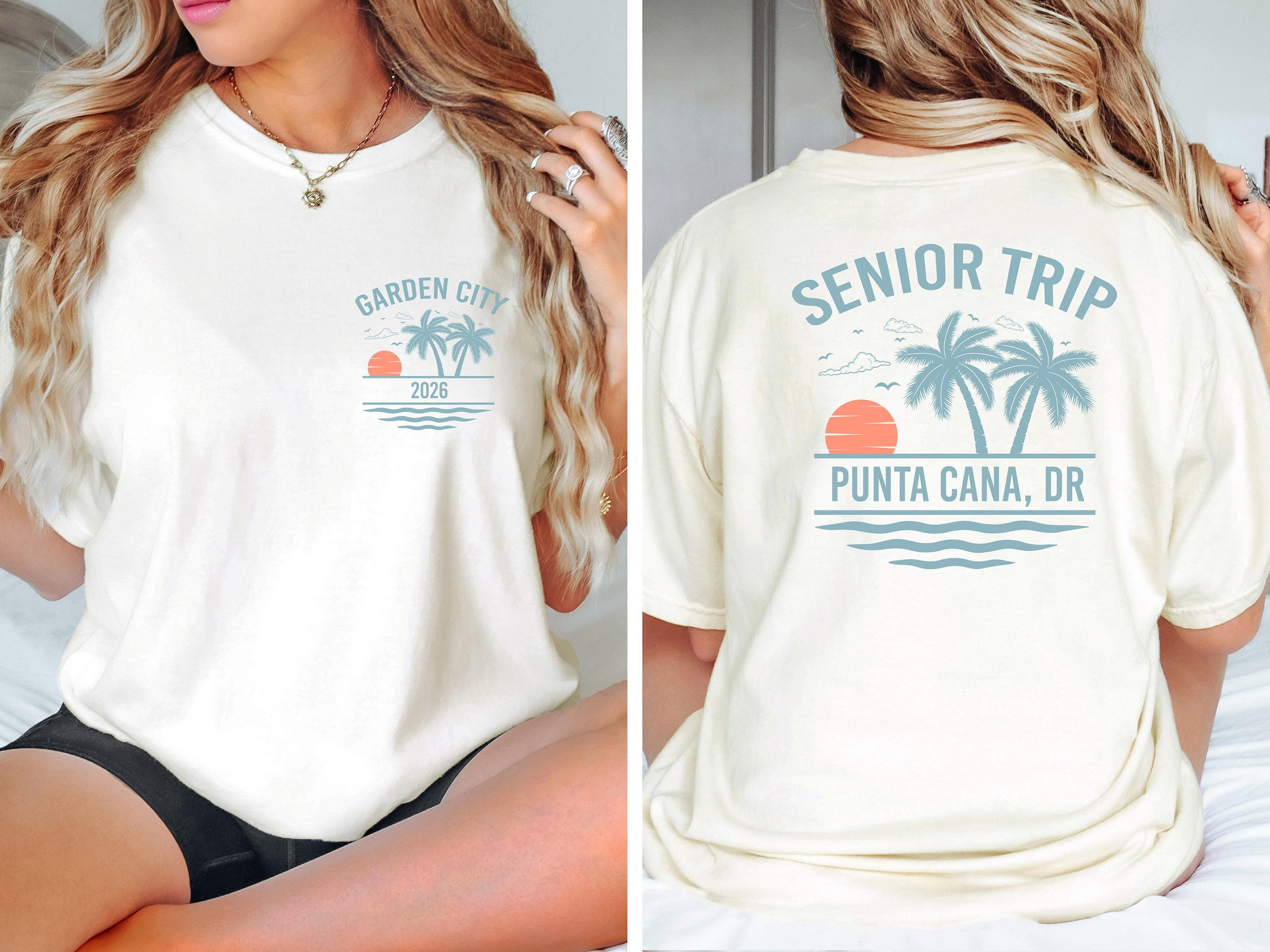 Garden City 2026 Shirt Senior Trip Punta Cana Tee Cool Gifts For beach Lovers