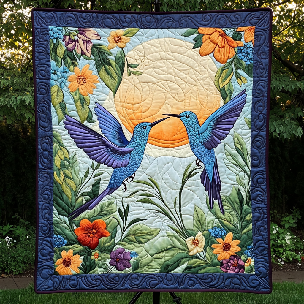 Garden Flutter Quilted Blanket Gift Ideas For Bird Lovers