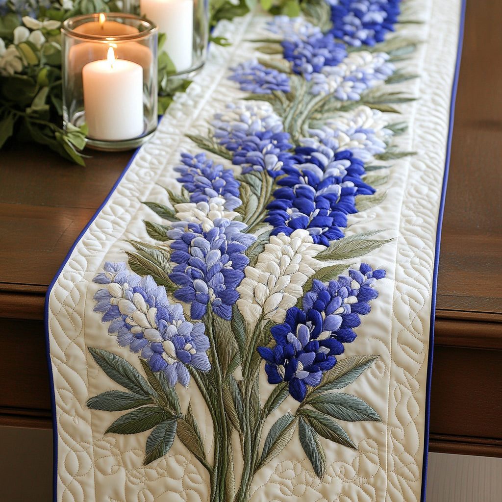 Garden Glow Quilted Table Runner Dining Room Table Decor Ideas Unique Texas Gifts