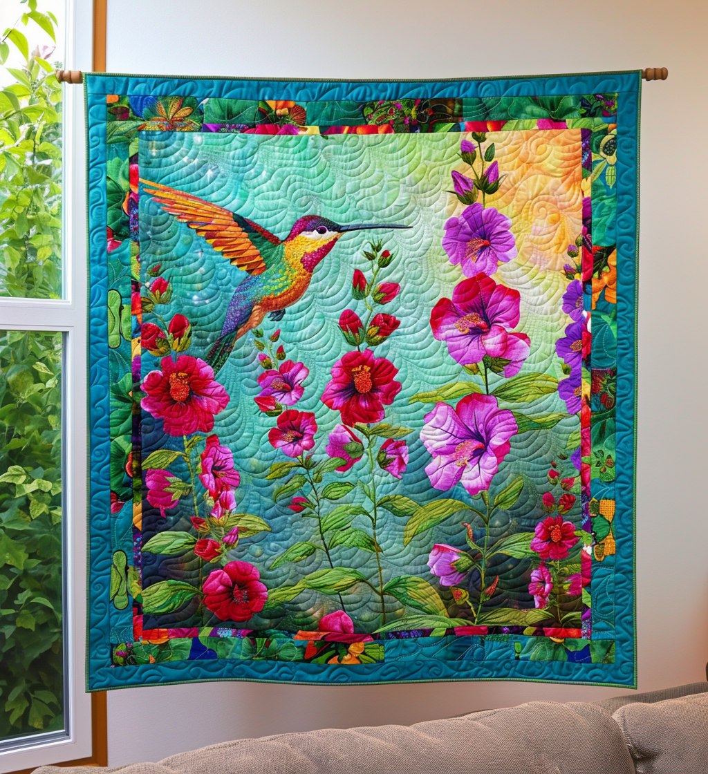 Garden Grace Quilted Blanket Gift Ideas For Bird Lovers