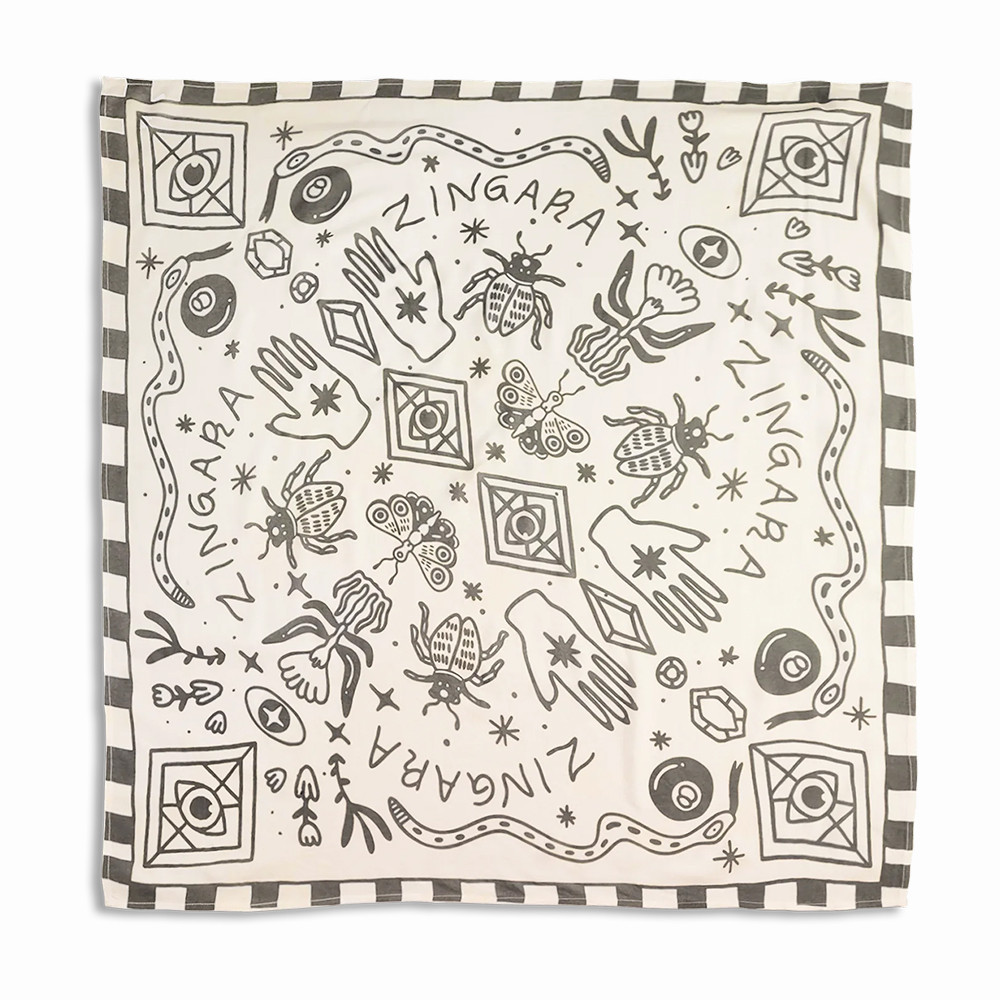 Garden Of Wonders Zingara Bandana Zingara Lover Merch Unique Present For Music Lovers