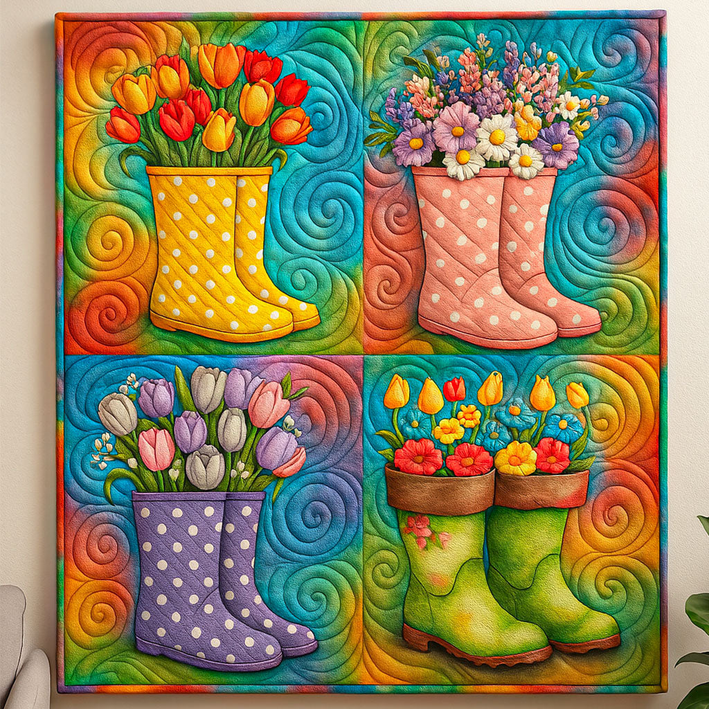 Gardener Delight Quilted Blanket Best Throw Blanket Christmas Presents For Farmers