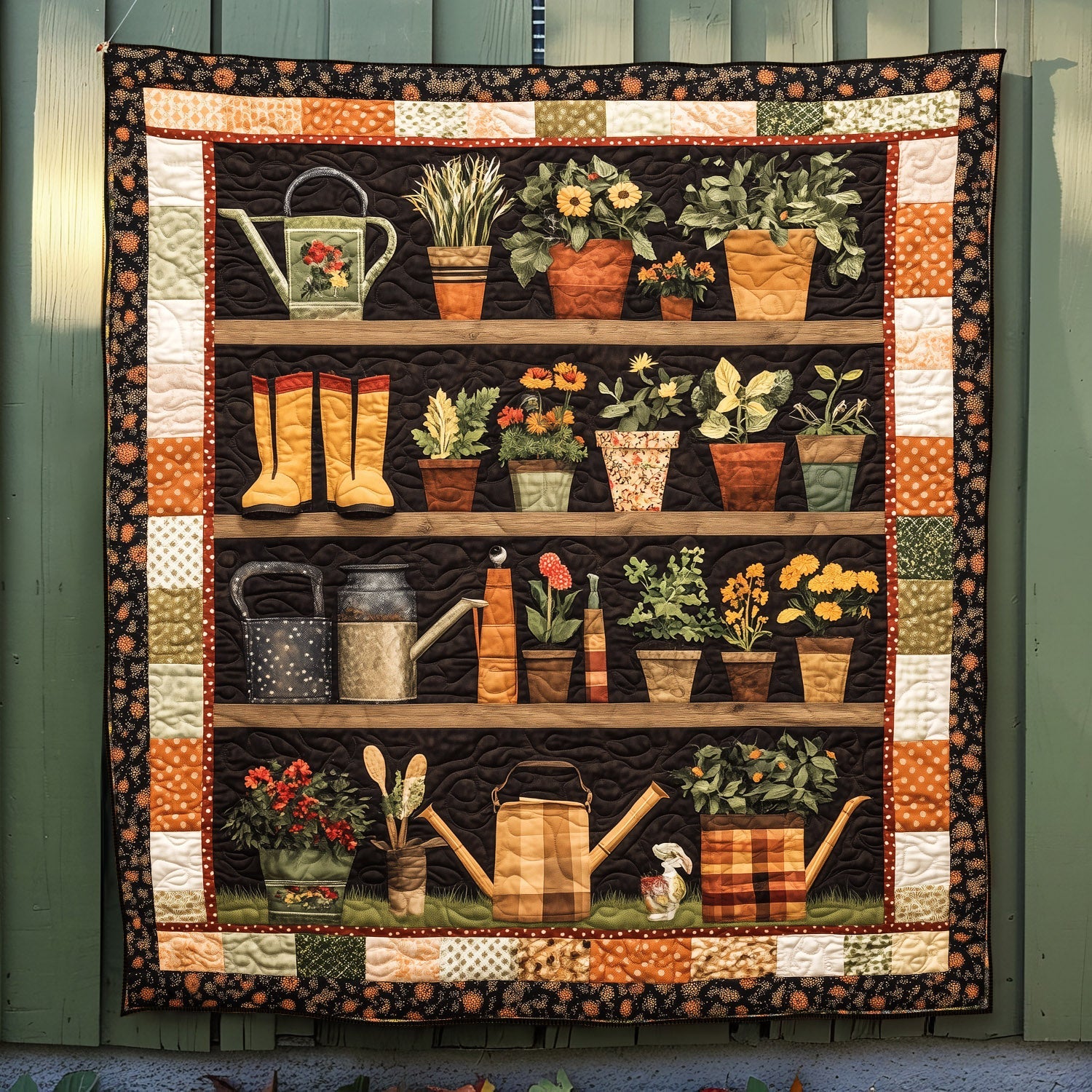 Gardener Delight Quilted Blanket Unusual Gardening Gifts