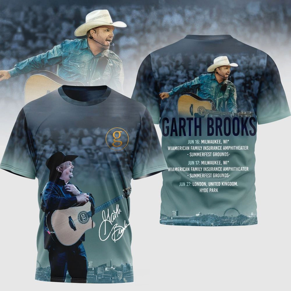 Garth Brooks Tour T-Shirt Garth Brooks Merch Unique Gifts For Music Lovers