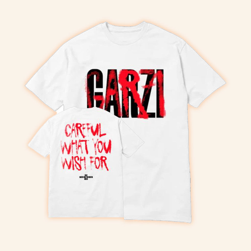 Garzi Music Merch Careful What You Wish For Shirt Gifts For Music Fans Garzi Music Merch Careful What You Wish For Shirt Gifts For Music Fans