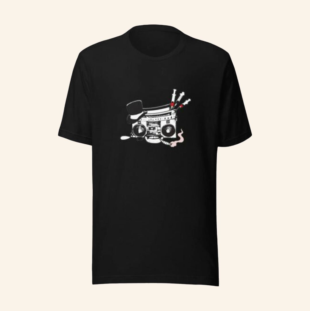 Gas Digital Merch High Society Radio Logo T-Shirt Black Christmas Ideas For Dad Gas Digital Merch High Society Radio Logo T-Shirt Black Christmas Ideas For Dad