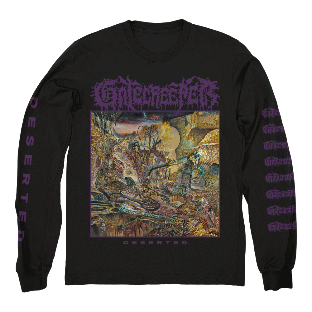 Gatecreeper Merch Deserted Long Sleeve Shirt Gatecreeper Shirt Father's Day Gifts For Metal Music Lovers
