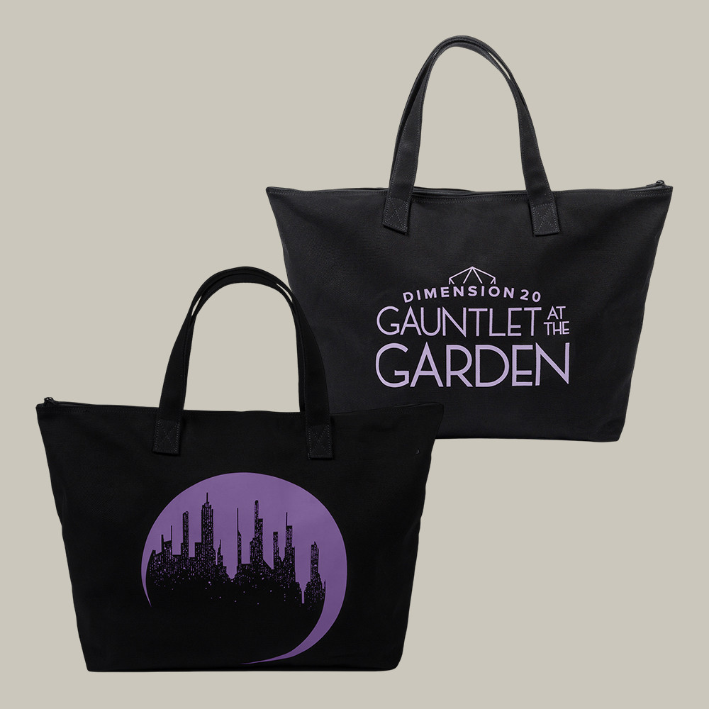 Gauntlet At the Garden Glow In The Dark Tote Bag Dimension 20 Merch Present Idea For Fans