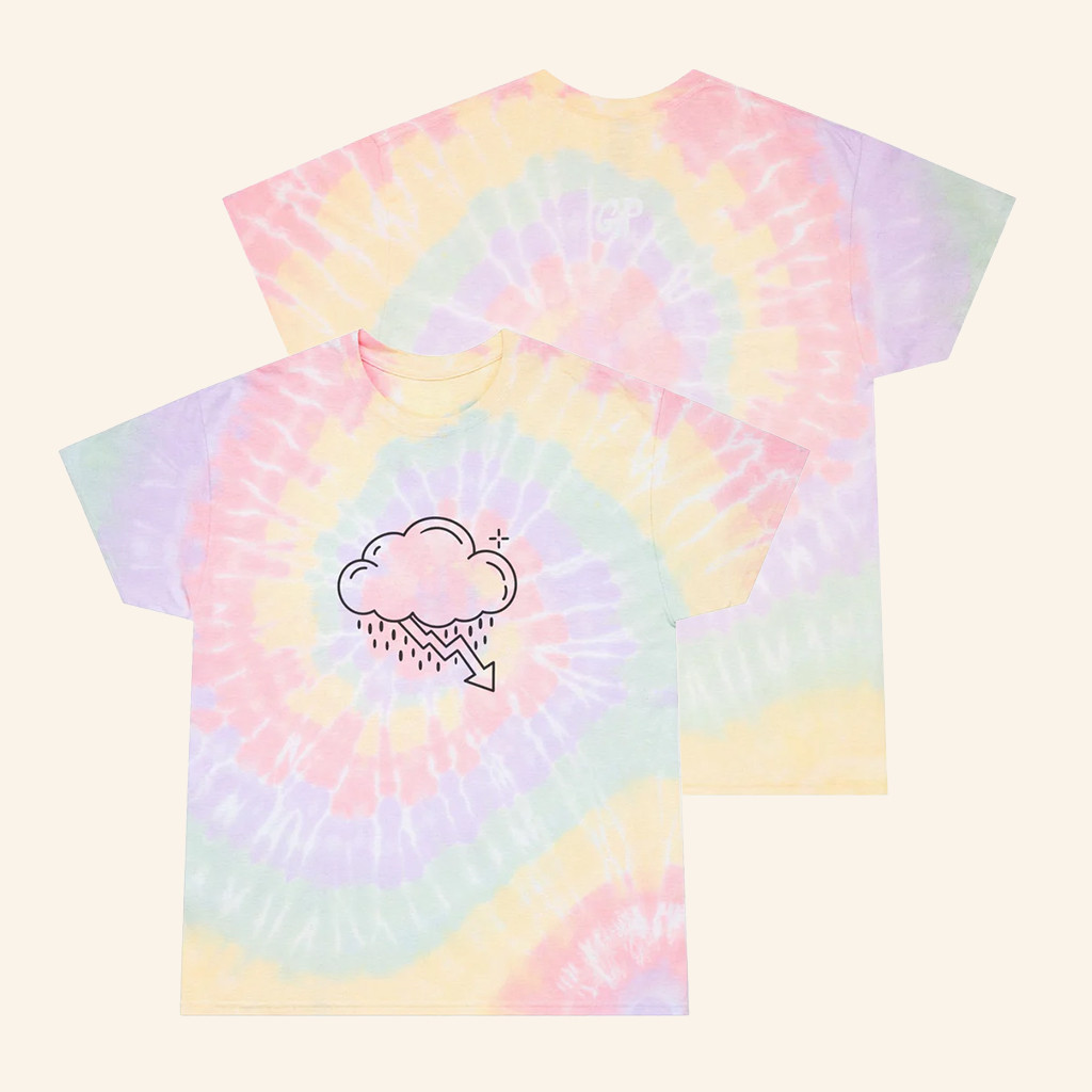 Gavin Prophet Merch Crash Cloud Tie Dye T-Shirt Gifts For Music Lovers