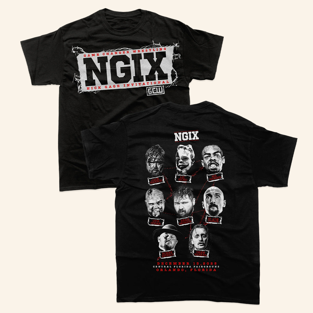 GCW Merch Merch NGIX Event T-Shirt Birthday Gift Ideas For Husband GCW Merch Merch NGIX Event T-Shirt Birthday Gift Ideas For Husband