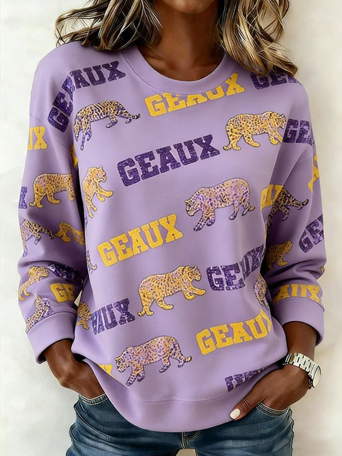 Geaux Mardi Gras Sweatshirt Fat Tuesday Clothes Good Gifts For Mom