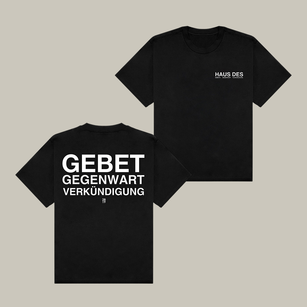 Gebet Gegenwart 2819 Church T-Shirt Haus Des 2819 Church Shirt Present For Dad Birthday