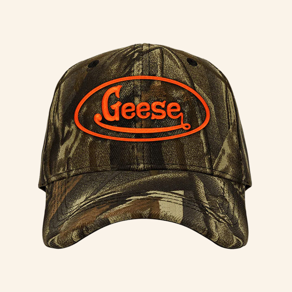 Geese Merch Geese Von Rip Camouflage Hat Best Gifts For Rock Music Lovers