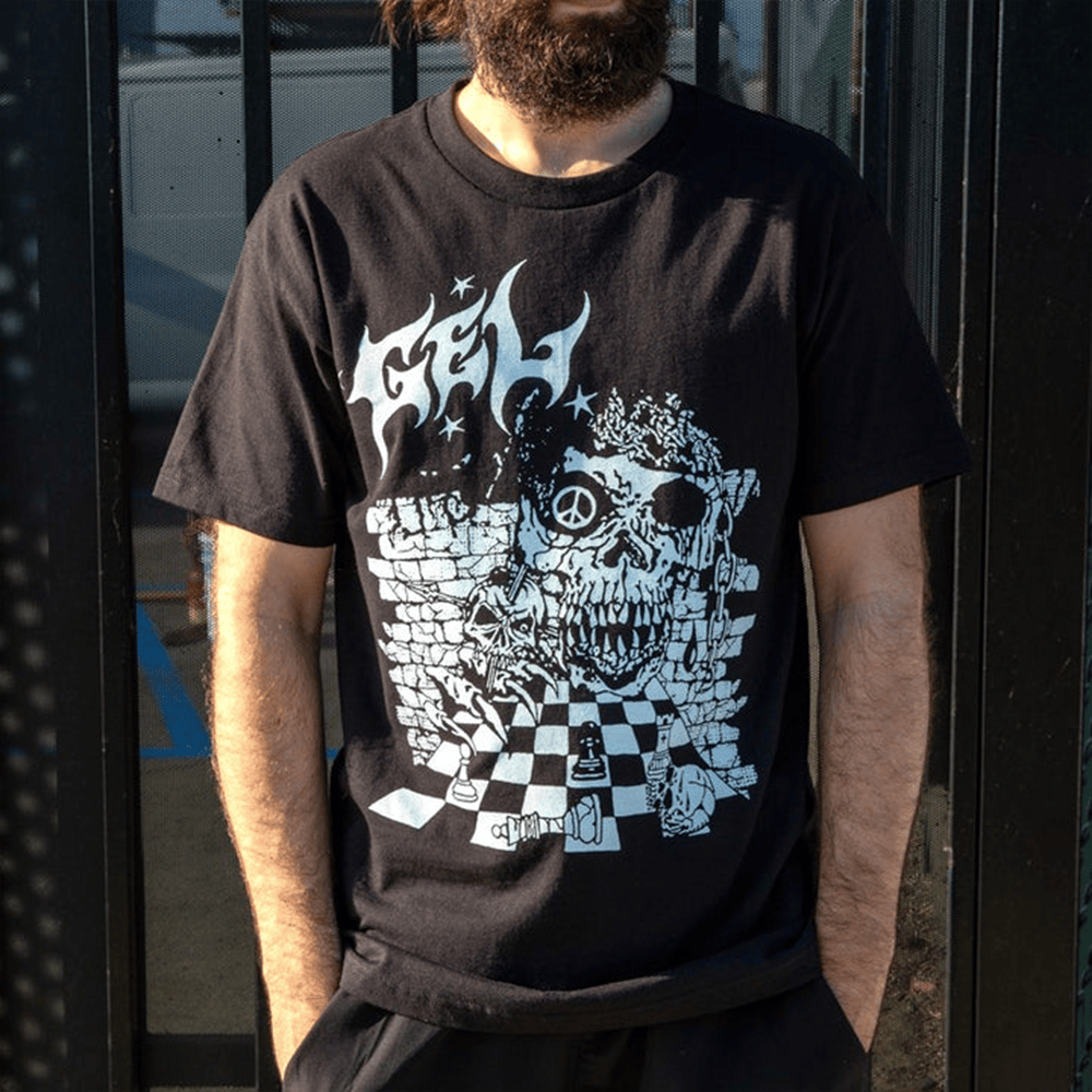 Gel Band Merch Gel Chess Black T-Shirt Mother's Day Gifts For Daughter In Law