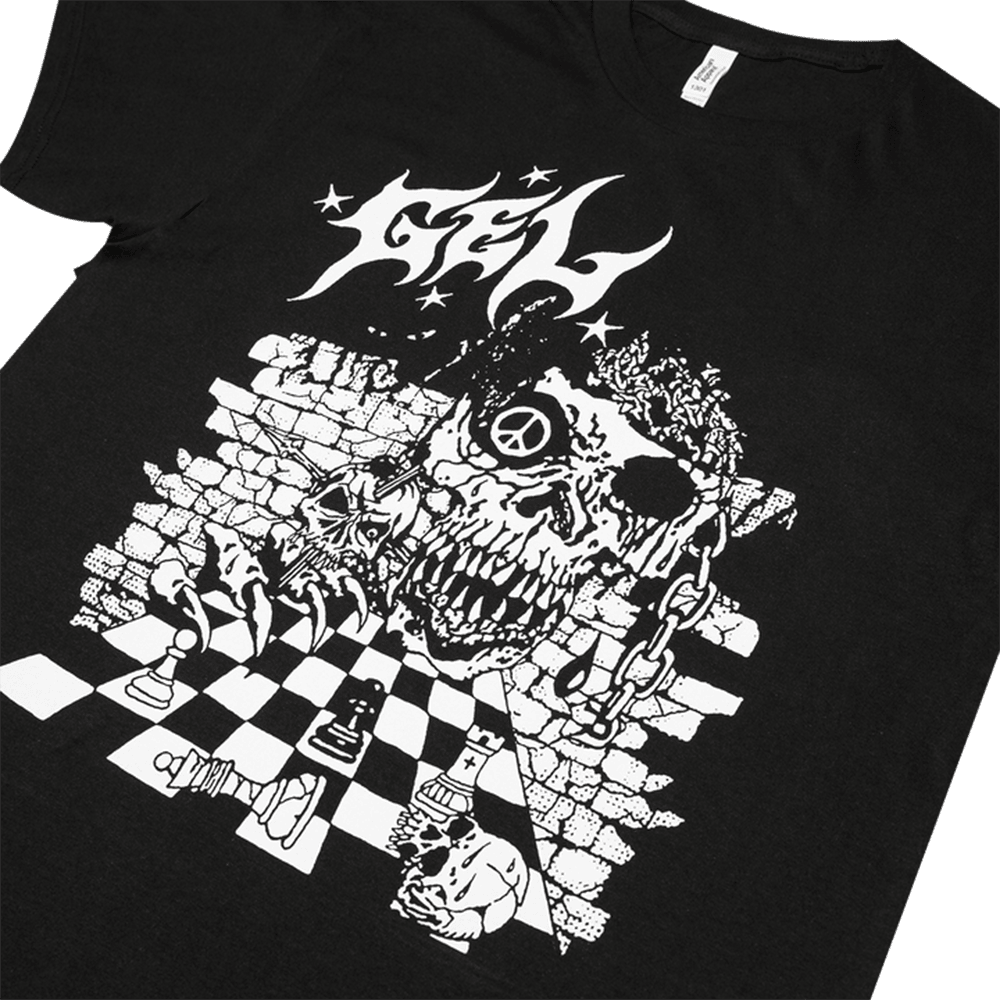 Gel Band Merch Gel Chess Black T-Shirt Mother's Day Gifts For Daughter In Law