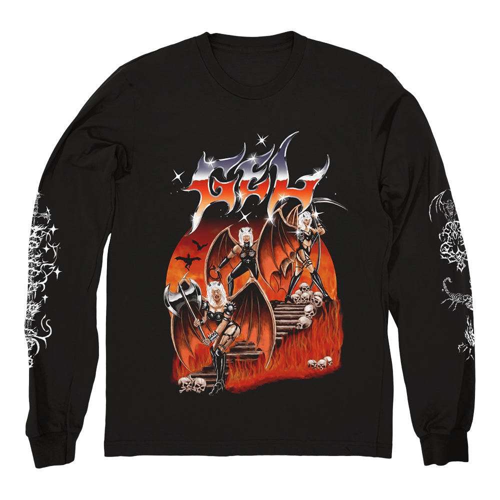 Gel Band Merch Gel Honed Blade Long Sleeve T-Shirt Great Mother's Day Gifts
