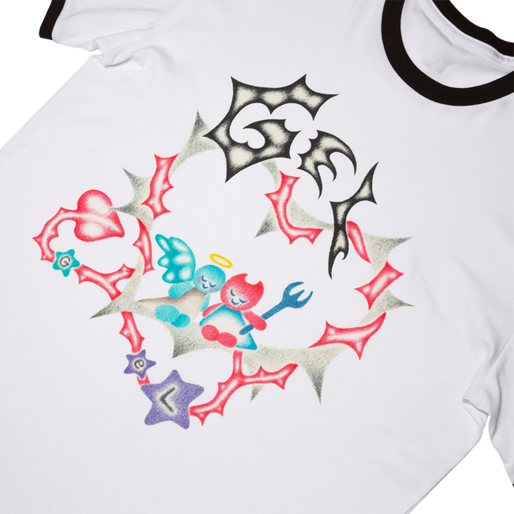 Gel Band Merch GEL Luvers Ringer T-Shirt Father's Day Gifts For Band Fans