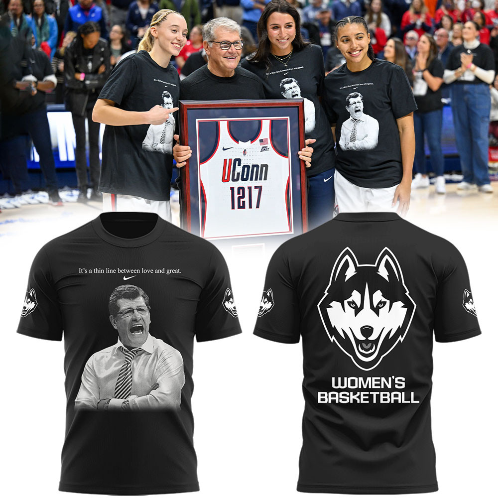 Geno Auriemma Coach 1217 Shirt Uconn Women's Baseball National Champions 2025 T-Shirt