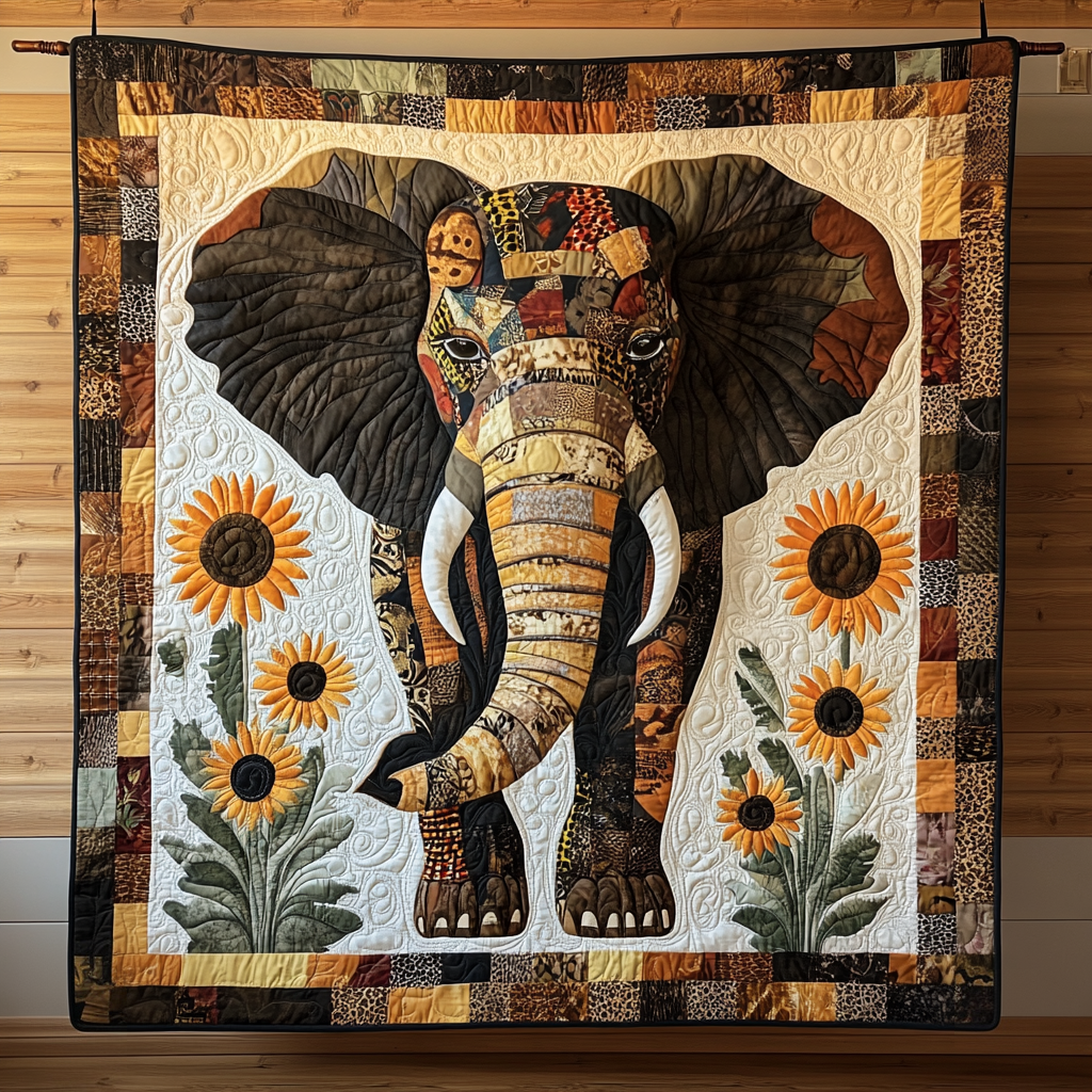 Gentle Giants Quilted Blanket Elephant Gifts For Her