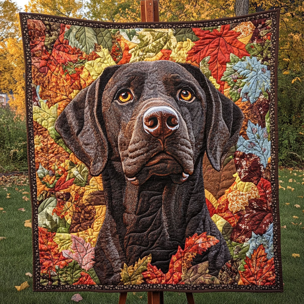 Gentle Guardians Quilted Blanket Labrador Retriever Blanket Dog Gift Ideas For Dog Owners