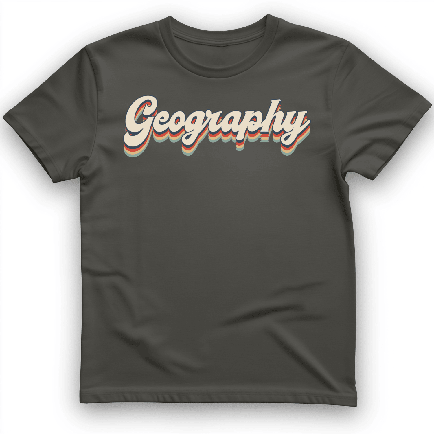 Geography Graphic Vintage T-Shirt Funny Shirt Best Gifts For Students