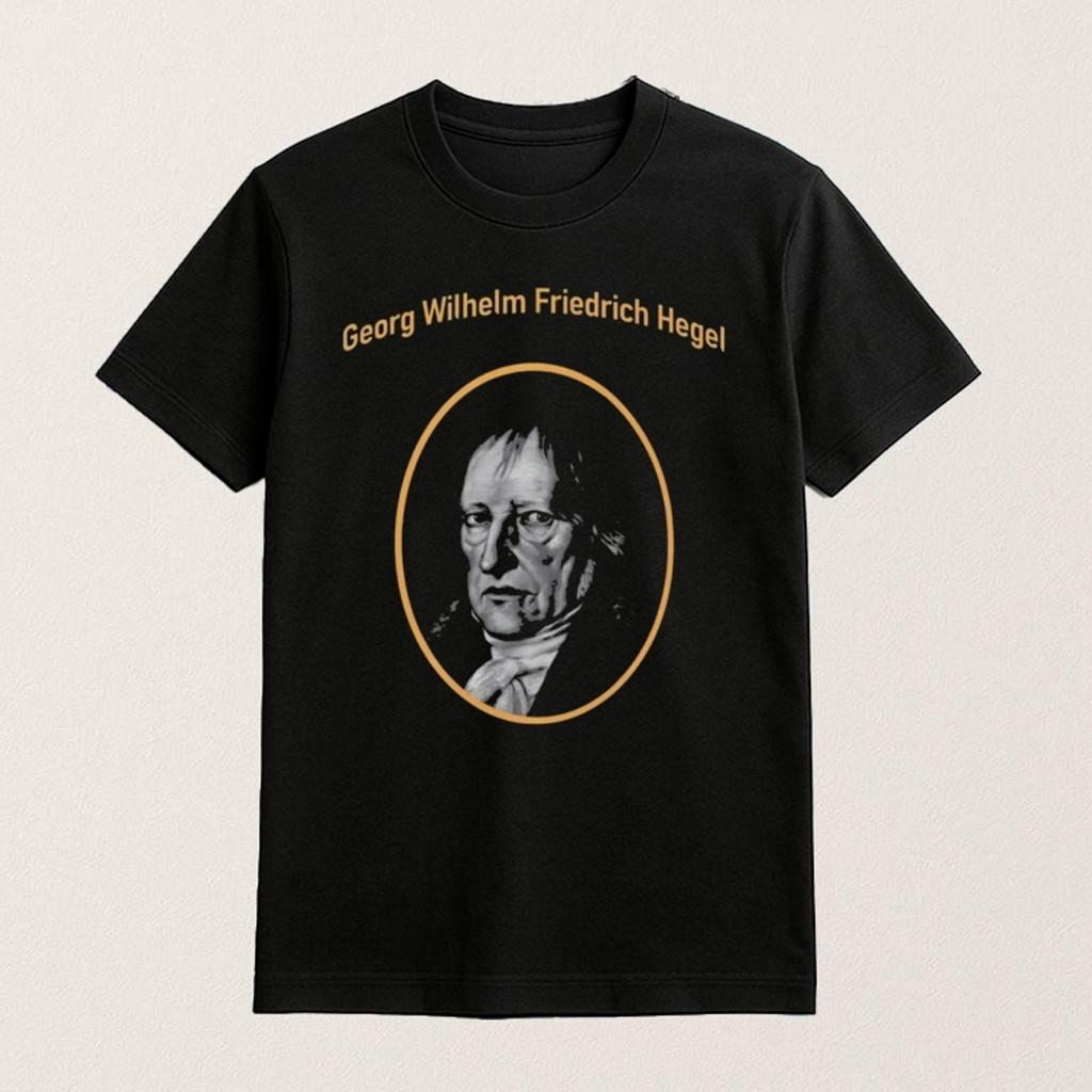 Georg Wilhelm Friedrich Hegel T-Shirt Comic Philosopher Shirt Gifts For Him Georg Wilhelm Friedrich Hegel T-Shirt Comic Philosopher Shirt Gifts For Him
