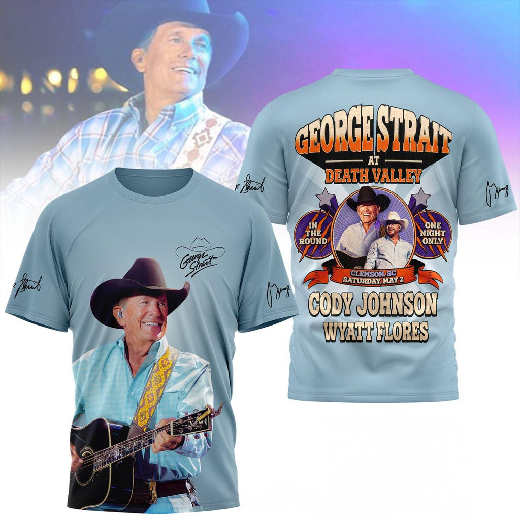 George Strait At Death Valley Shirt George Strait Merch Birthday Gifts For Father