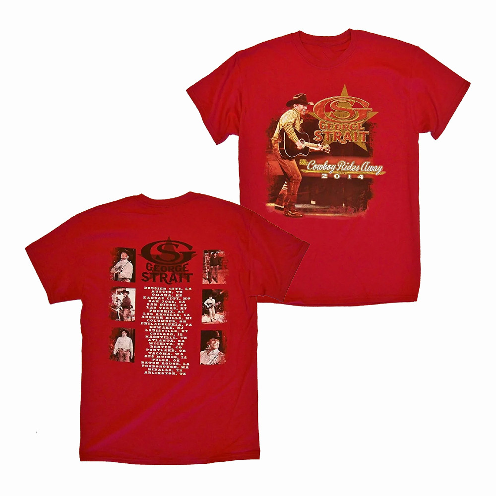 George Strait Cowboy Rides Away Tour T-Shirt George Strait Merch Best Gift For Fans